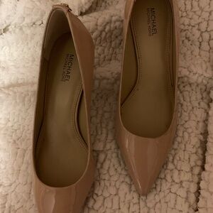 Michael Kors Blush Patent Leather Heels
